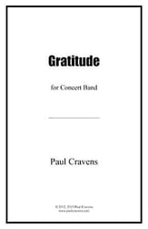 Gratitude Concert Band sheet music cover